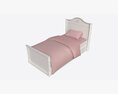 Cilek Romantic Bed Modelo 3d