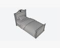 Cilek Romantic Bed 3D-Modell