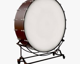 Concert Bass Drum Modelo 3d