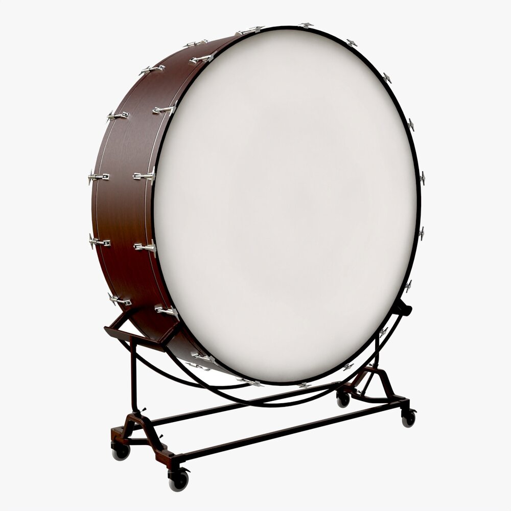 Concert Bass Drum 3Dモデル