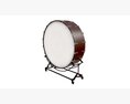 Concert Bass Drum Modello 3D