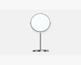 Double-sided Rotating Make-up Mirror 3d model