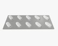 Pills In Blister Pack 06 Modèle 3d