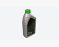 Engine Oil Bottle With Scale Mockup 3Dモデル