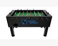 Football Table Game 02 3D-Modell