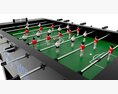 Football Table Game 02 3D-Modell