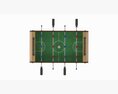 Football Table Game Wooden Modèle 3d