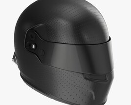 Formula Racing Helmet 3D model