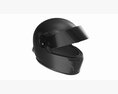Formula Racing Helmet 3d model