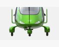 Gyroplane Autogyro Cavalon Green 3D模型