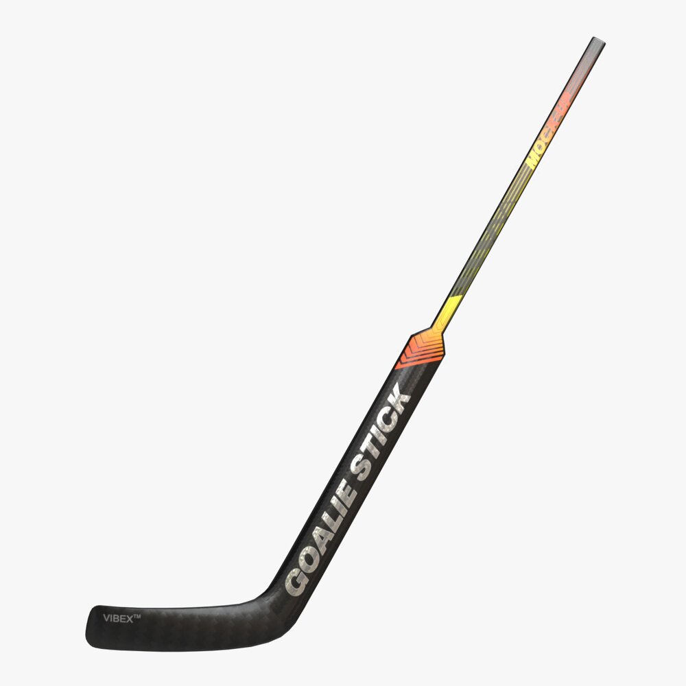 Ice Hockey Goalie Stick 3D model
