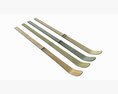 Japanese Bamboo Matcha Powder Spoon Modèle 3d