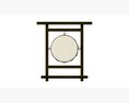 Japanese Taiko Ohira Drum Hanging Modèle 3d