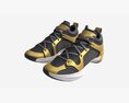 Low Basketball Shoes Modello 3D