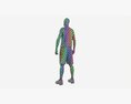 Male MannequinIn Basketball Uniform Standing 3Dモデル
