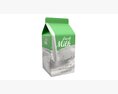 Milk Packaging Box 500 Ml Mockup Modelo 3D