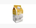 Milk Packaging Box With Cap 500 Ml Mockup 02 Modello 3D