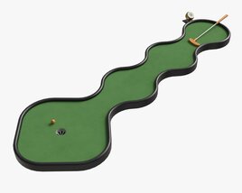 Miniature Golf Course 03 3D-Modell