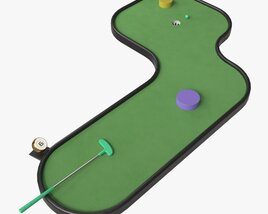 Miniature Golf Course 06 3D model