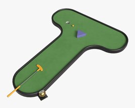 Miniature Golf Course 08 Modello 3D