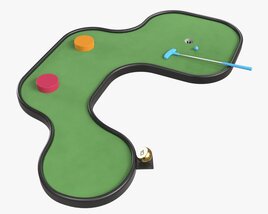 Miniature Golf Course 10 Modello 3D