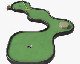 Miniature Golf Course 11 3D-Modell
