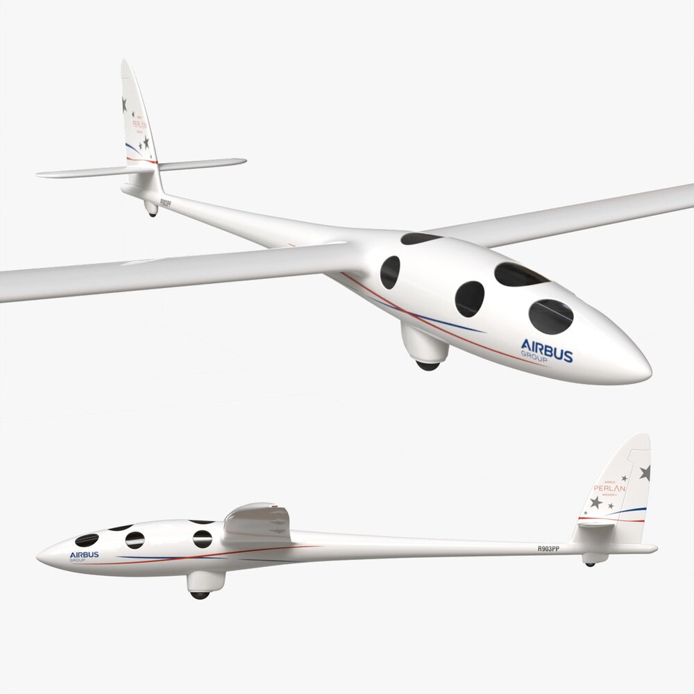 Perlan II Glider Modelo 3D