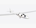 Perlan II Glider 3D-Modell