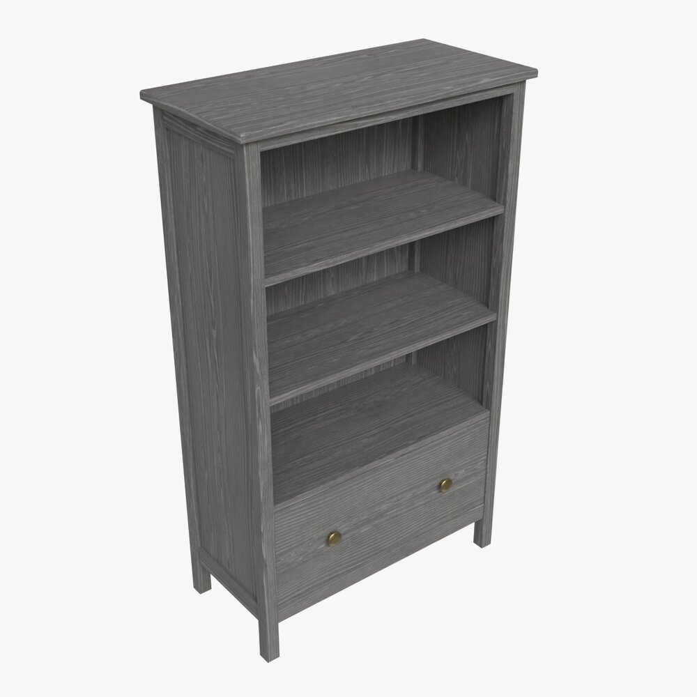 Pottery Barn Kendall Bookcase Tall 3D 모델 