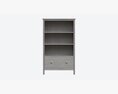 Pottery Barn Kendall Bookcase Tall 3D-Modell