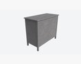 Pottery Barn Kendall Dresser 3d model