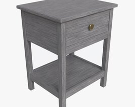 Pottery Barn Kendall Nightstand 3D-Modell