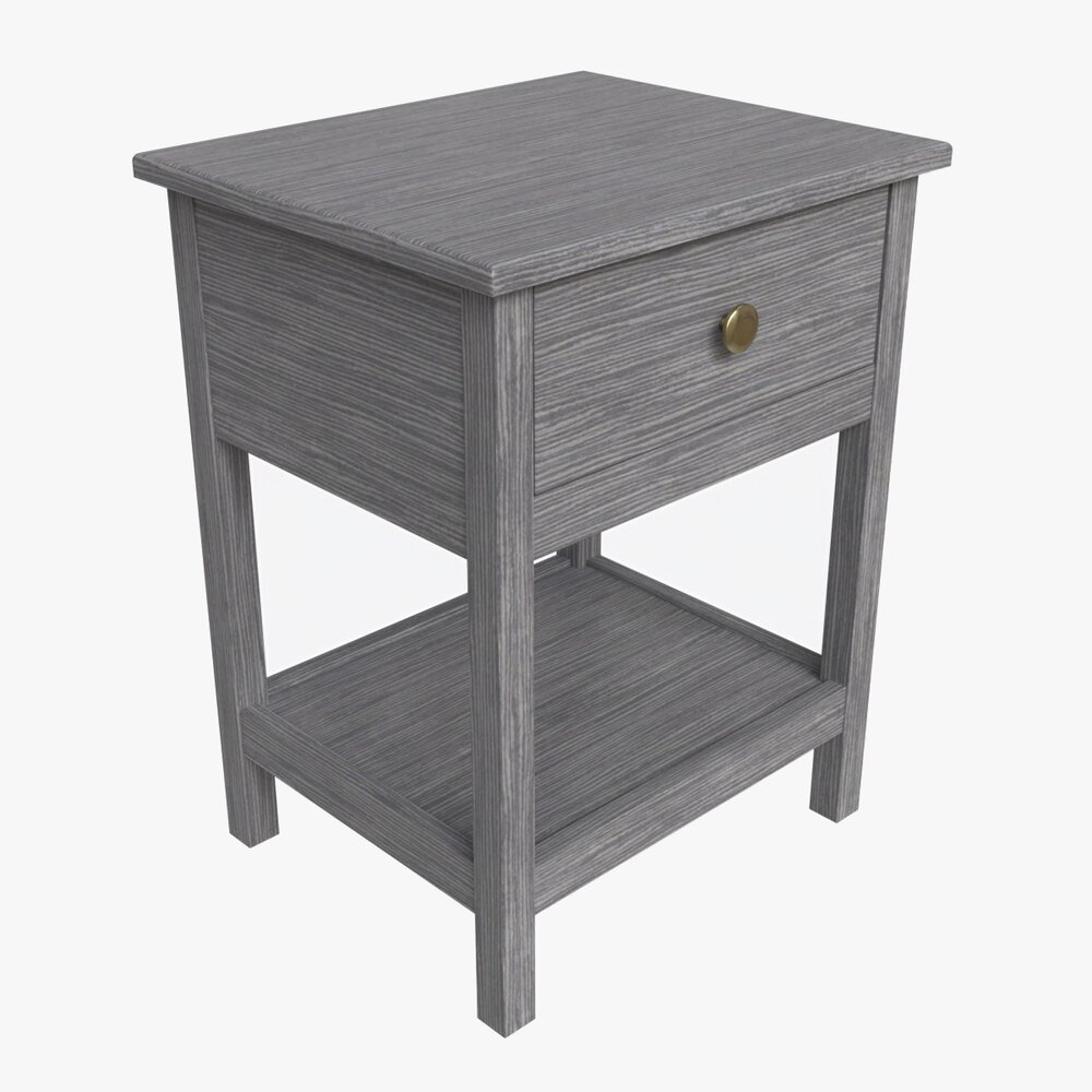 Pottery Barn Kendall Nightstand 3Dモデル