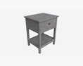 Pottery Barn Kendall Nightstand 3d model
