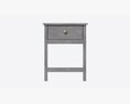 Pottery Barn Kendall Nightstand 3d model