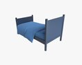 Pottery Barn Kids Camp Twin Bed 3D 모델 