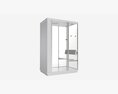 Shower-steam Two People Cabin Modello 3D