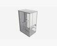 Shower-steam Two People Cabin Modello 3D