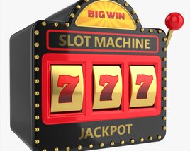 Vintage Slot Machine 3D-Modell