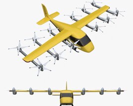 Wisk Generation 6 Aircraft Modello 3D