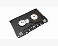 Audio Cassette With Cover Modèle 3d