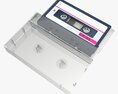 Audio Cassette With Cover 01 3D-Modell