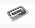 Audio Cassette With Cover 01 3d model