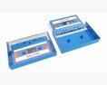 Audio Cassette With Cover 02 3D 모델 