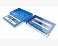 Audio Cassette With Cover 02 3d model