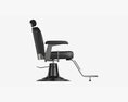 Barber Chair For Hairdressing Salon 3d model