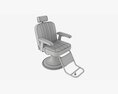 Barber Chair For Hairdressing Salon 3D модель