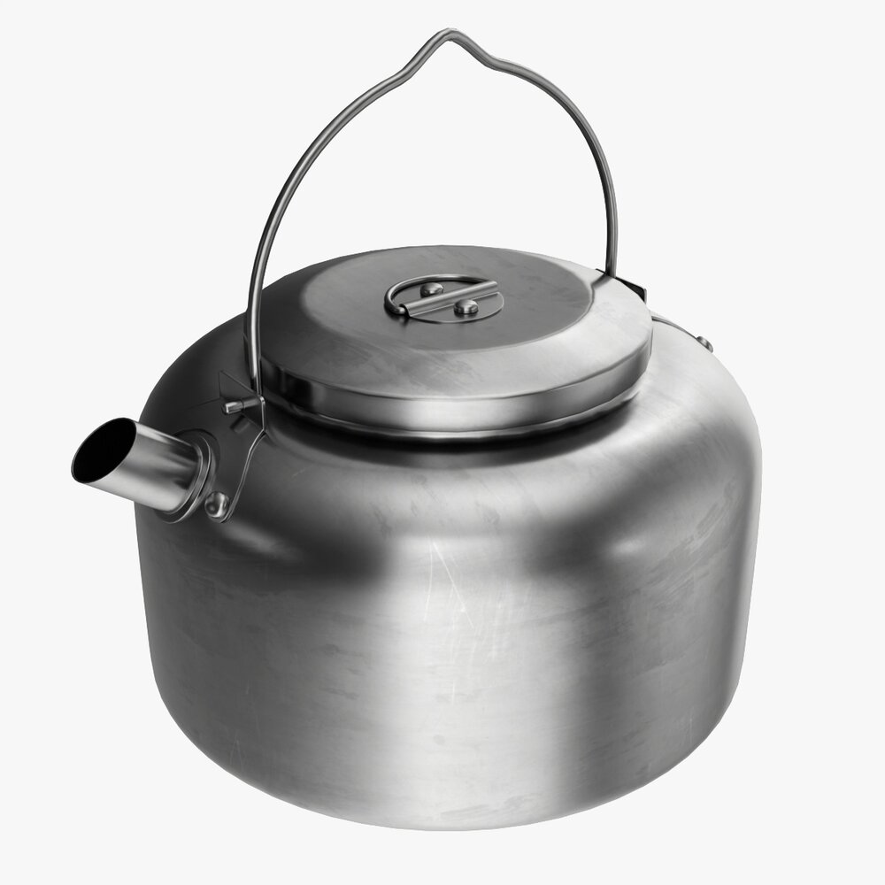 Campsite 1L Hiking Kettle 3D-Modell