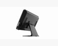 Cash Register POS With Touch Screen Modello 3D