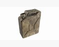 Classic Metal Jerrycan 02 3Dモデル